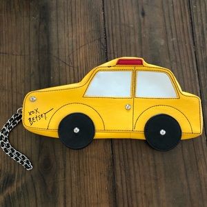 Betsey Johnson taxi purse